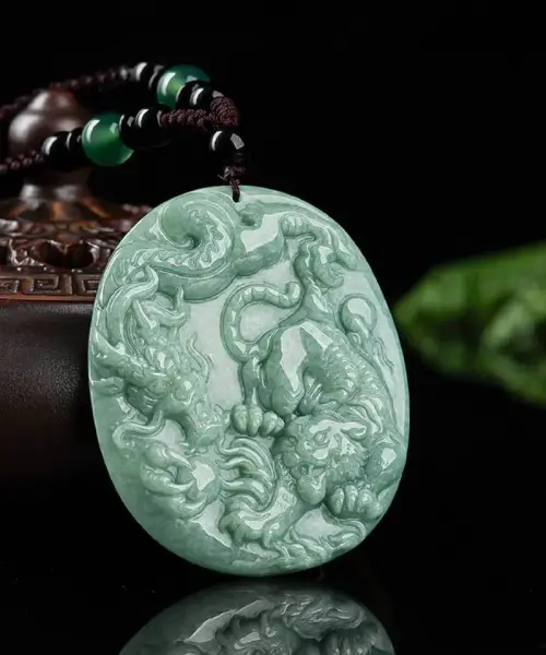 Jade Dragon and Tiger