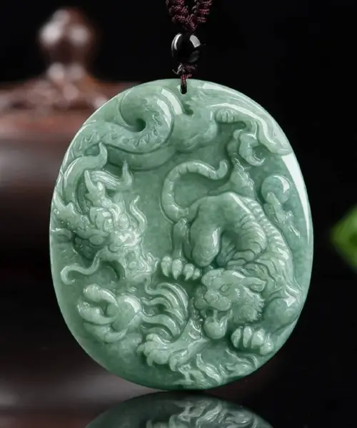 Jade Dragon and Tiger
