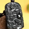 Black Grey Jade Dragon