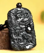 Black Grey Jade Dragon