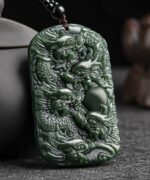 Handcrafted Natural Jade Pendant