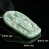 Zen Thousand Hands Guanyin Medal 100% Untreated Type A Authentic Jade Pendant Necklace