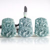 Natural Jade Dragon Pendant Necklace
