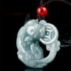 Natural Jade Wealth Pixiu Pendant