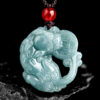 Natural Jade Wealth Pixiu Pendant