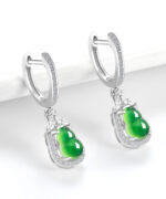 S925 Natural Jade Gourd