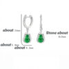 S925 Natural Jade Gourd Earrings
