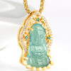 Natural Jade Baby Buddha Pendant