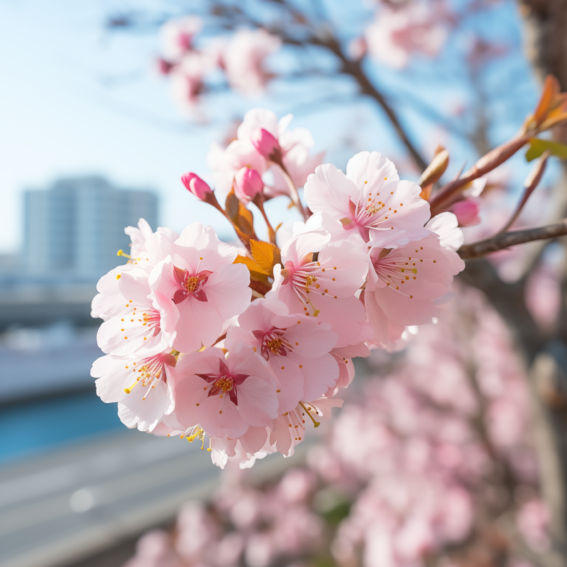 Sakura Flower Blossom in Japan