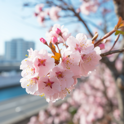 Sakura Flower Blossom in Japan