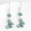 Butterfly Natural Jade S925 Earrings