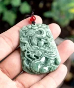 Dragon Zodiac Natural Jade Pendant
