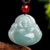 Jade Buddha Natural Jadeite Pendant