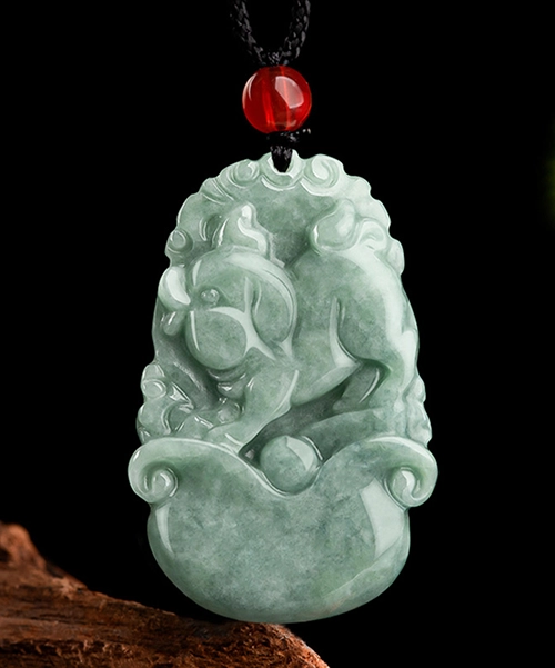 12 Chinese Zodiac Jade Pendant