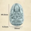 Patronus Bodhisattva Natural Jade Pendant