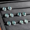 Jade Cabochon S925 Stud Earrings