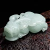 Wealth Pixiu Natural Jade Pendant