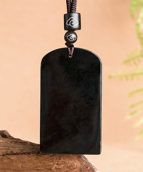 Phoenix Dragon Wedding Jade Pendant - Image 6