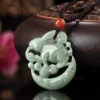 Rabbit Natural Jade Pendant