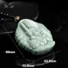 Manjushri bodhisattva Jade Pendant