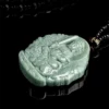 Manjushri bodhisattva Jade Pendant