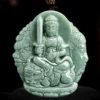 Manjushri bodhisattva Jade Pendant