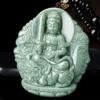 Manjushri bodhisattva Jade Pendant