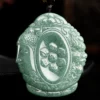 Manjushri bodhisattva Jade Pendant