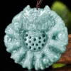 Two Sided Dragon Natural Jade Pendant