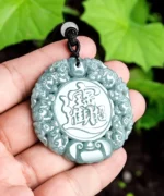 Wealth Pixiu Round Jade Pendant