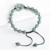 Bead Donut Ring Natural Jade Bracelet