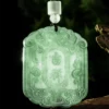 Auspicious Ruyi Word Natural Jade Pendant