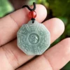 Tai Chi Bagua Natural Jade Pendant