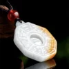 Tai Chi Bagua Natural Jade Pendant
