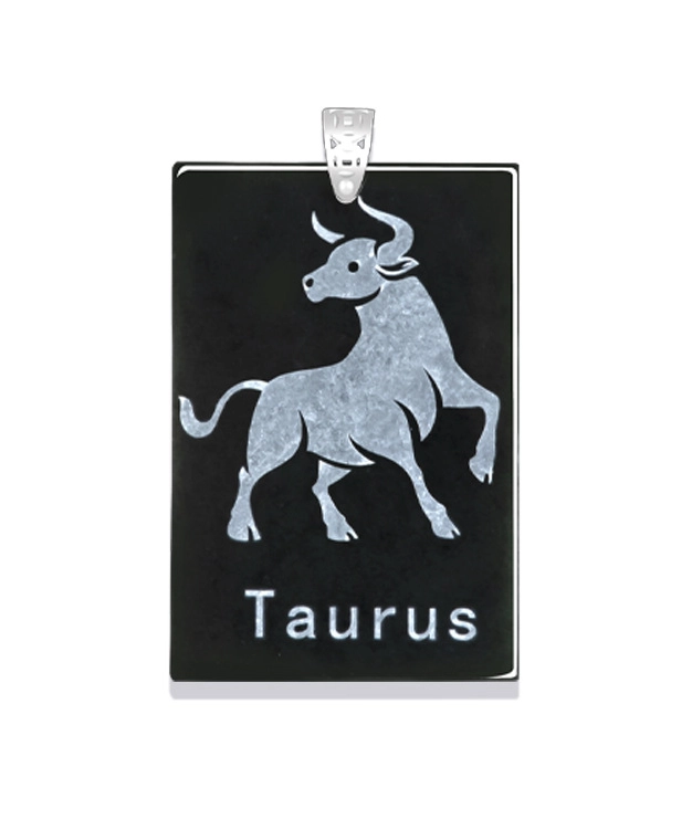 Zodiac Signs Natural Jade Pendant - Image 3