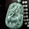 Jadeite Kirin Natural Jade Pendant