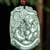 Natural Jade Wealth Pixiu Pendant