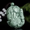 Natural Jade Wealth Pixiu Pendant