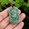 Natural Jade Pixiu Medal Pendant
