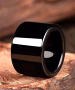 Jadeite Black Natural Jade Ring