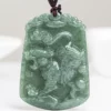 12 Chinese Zodiac Natural Jade Pendant