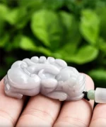 Jadeite Wealth Pixiu Jade Pendant