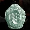 Buddha Samantabhadra Natural Jade Pendant