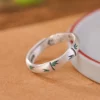S999 Bamboo Pattern Open Ring