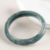 Phoenix Natural Jade Bangle