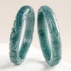 Phoenix Natural Jade Bangle