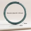 Phoenix Natural Jade Bangle