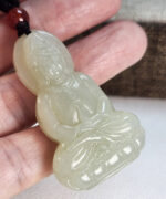 Guanyin Bottle Natural Jade Pendant