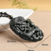 Zodiac Dragon Natural Jade Pendant