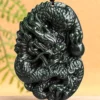 Zodiac Dragon Natural Jade Pendant